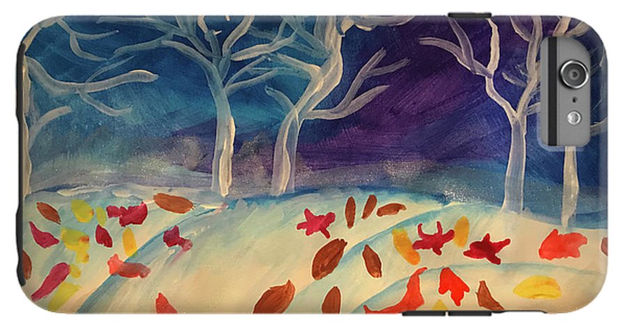 First Snow Came Early - Phone Case