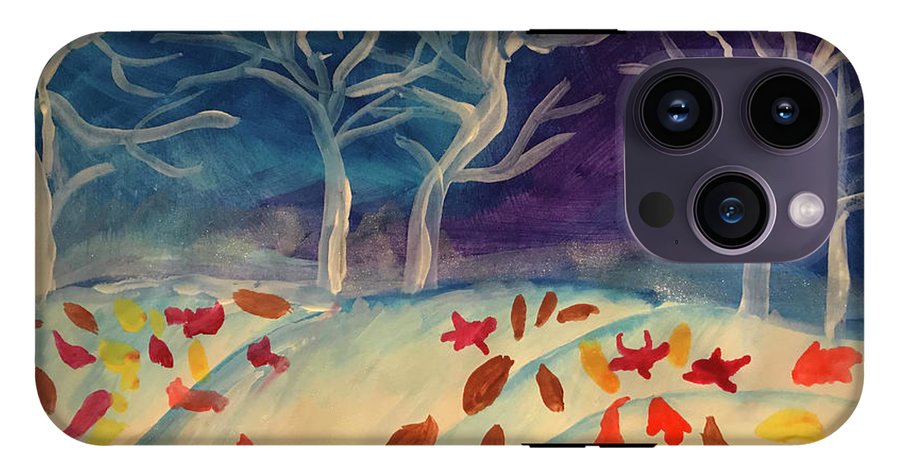 First Snow Came Early - Phone Case