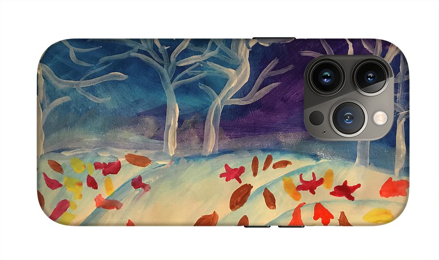 First Snow Came Early - Phone Case