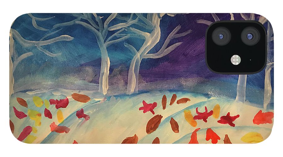 First Snow Came Early - Phone Case