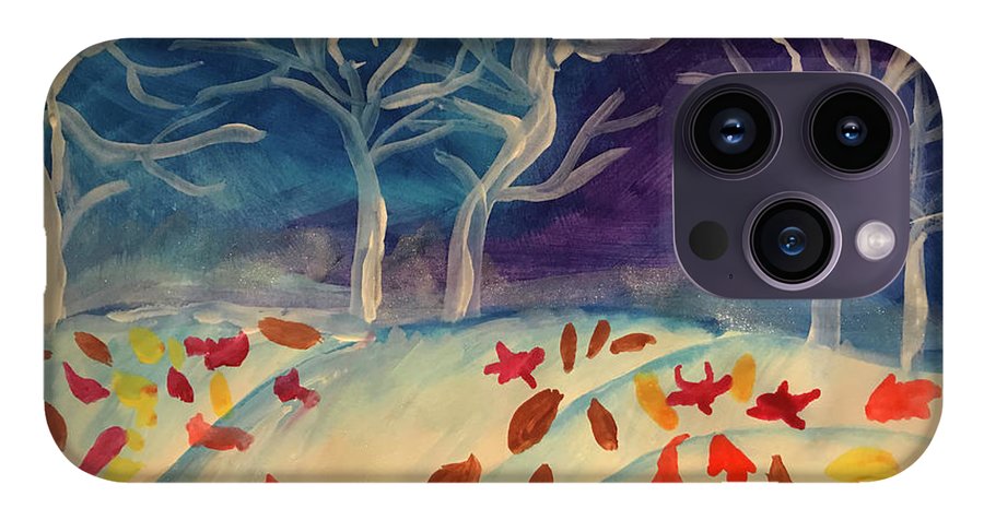 First Snow Came Early - Phone Case