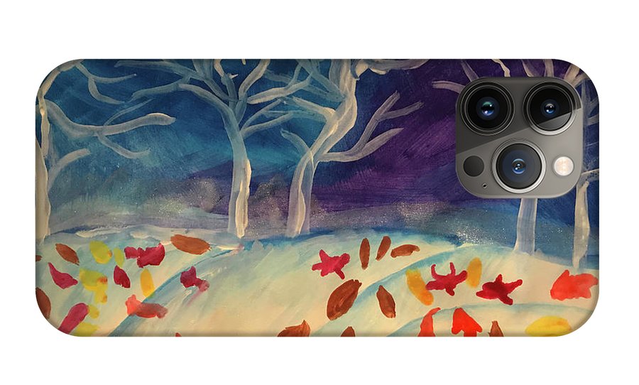 First Snow Came Early - Phone Case