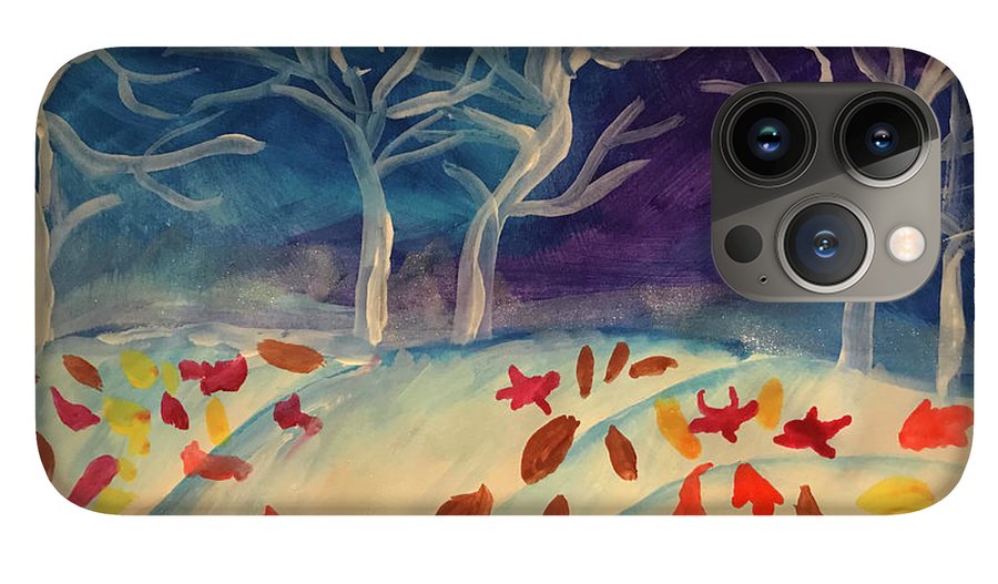 First Snow Came Early - Phone Case