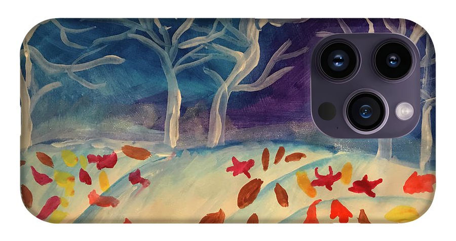 First Snow Came Early - Phone Case