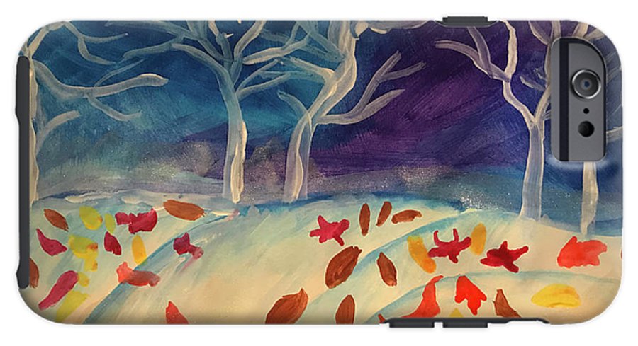 First Snow Came Early - Phone Case