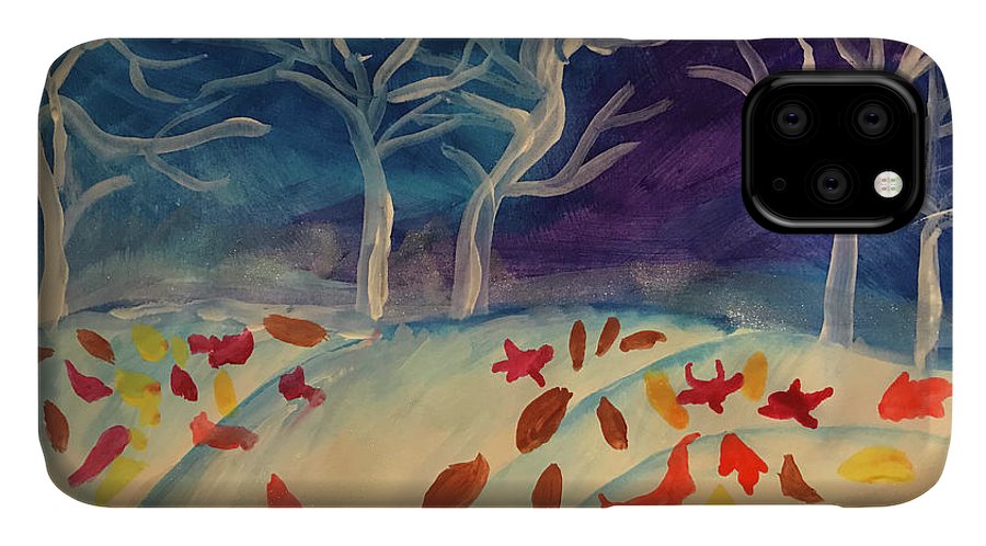 First Snow Came Early - Phone Case