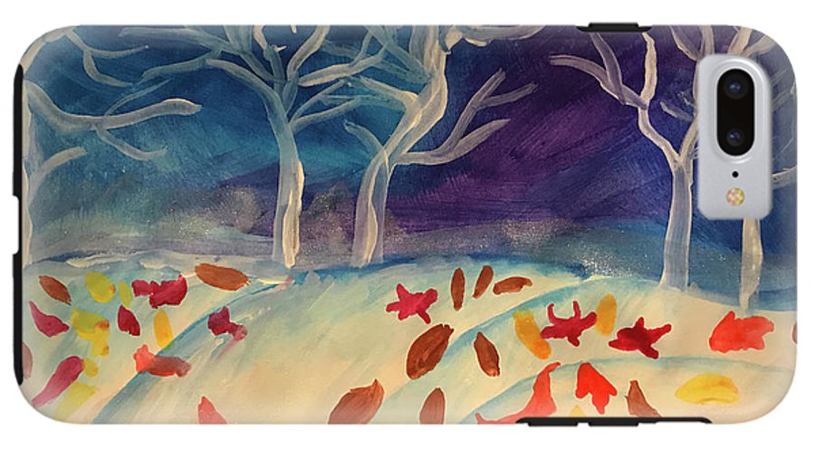 First Snow Came Early - Phone Case