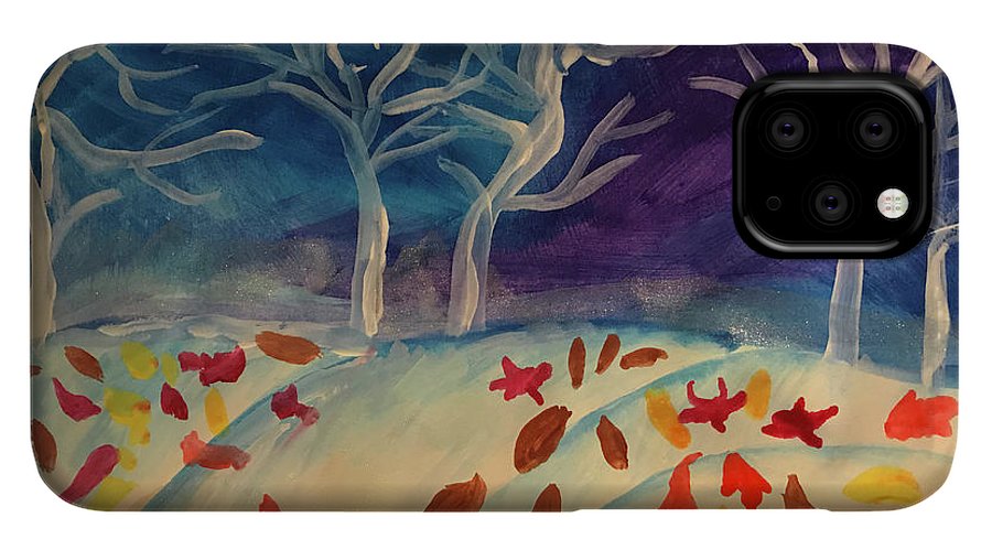 First Snow Came Early - Phone Case