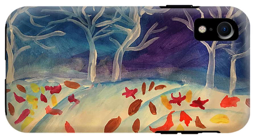 First Snow Came Early - Phone Case