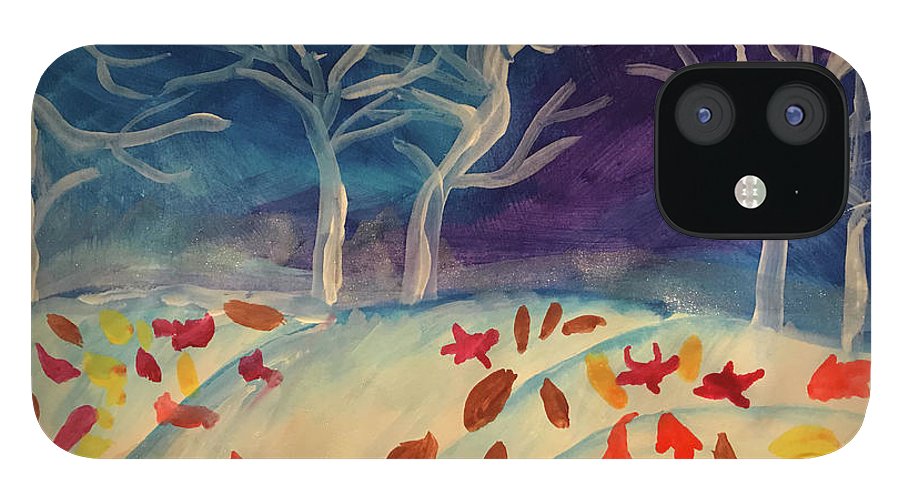 First Snow Came Early - Phone Case