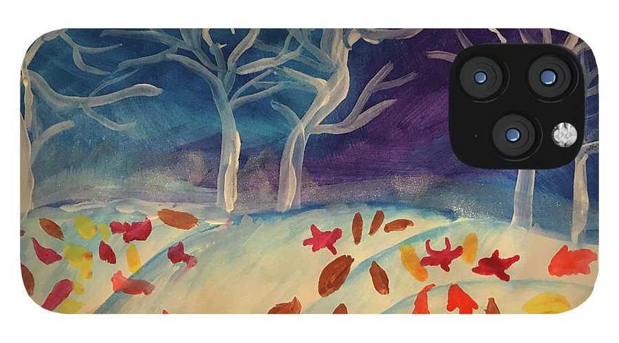 First Snow Came Early - Phone Case