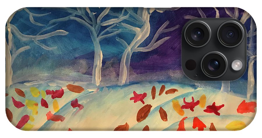 First Snow Came Early - Phone Case