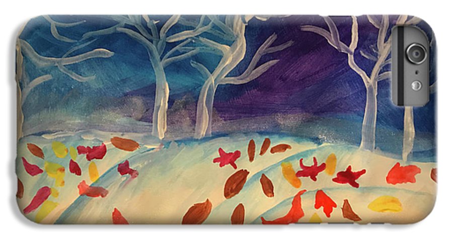 First Snow Came Early - Phone Case
