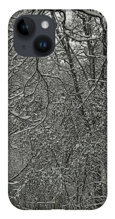 First Winter Snow - Phone Case
