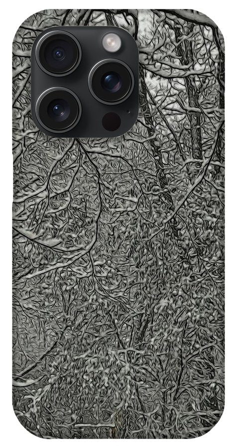 First Winter Snow - Phone Case