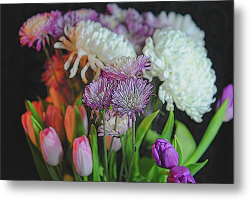 Flowers 202 - Metal Print
