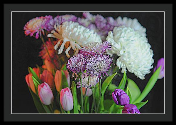 Flowers 202 - Framed Print