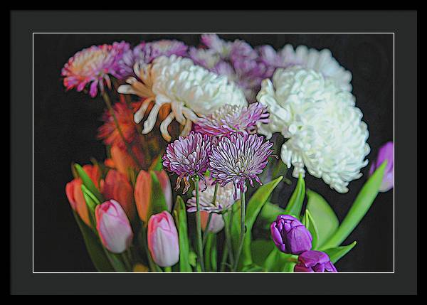 Flowers 202 - Framed Print
