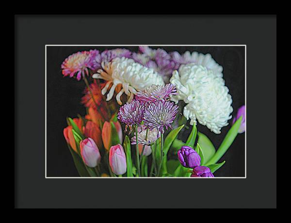Flowers 202 - Framed Print