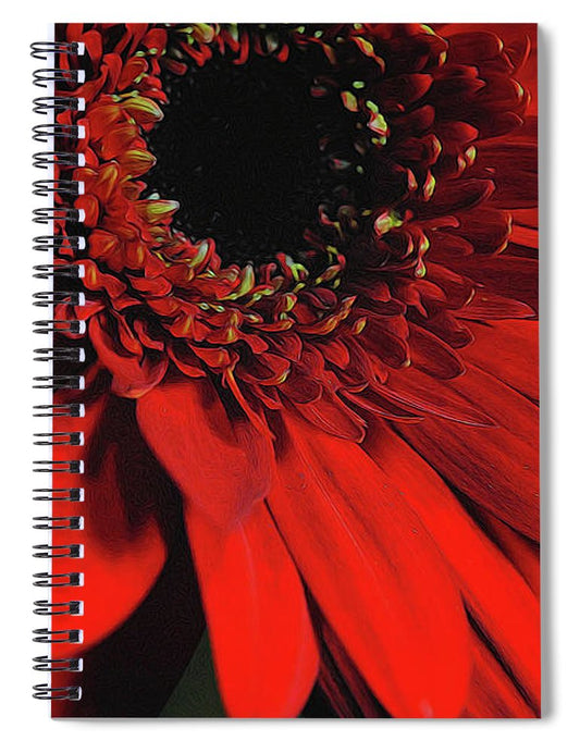 Flowers 2406 - Spiral Notebook