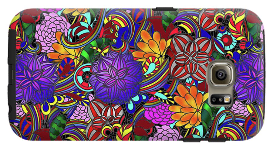 Flowers and Rainbows - Phone Case
