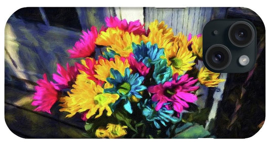 Flowers At The Door - Phone Case