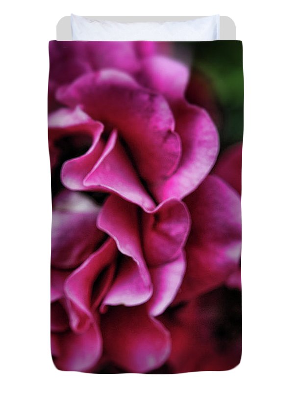 Fuchsia Flowers - Duvet Cover