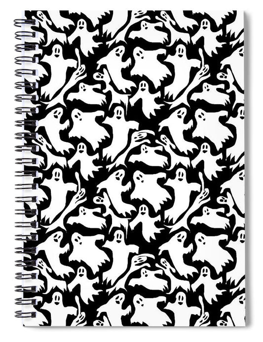Ghosts - Spiral Notebook