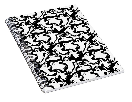 Ghosts - Spiral Notebook
