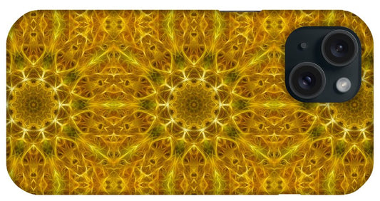 Gold Kaleidoscope - Phone Case