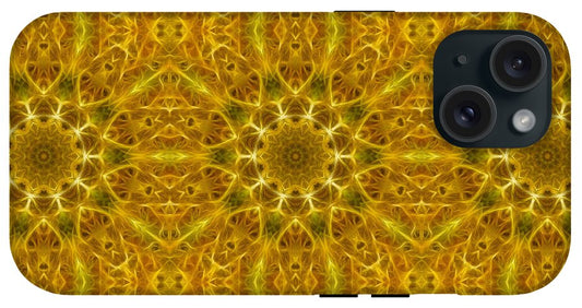 Gold Kaleidoscope - Phone Case