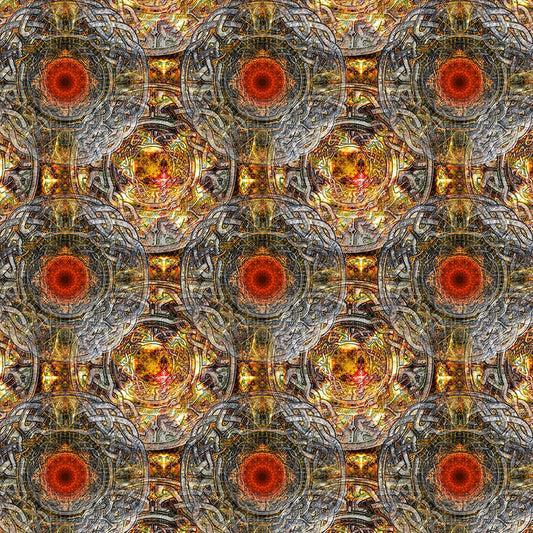 Gold and Silver Celtic Knot pattern Digital Image Download