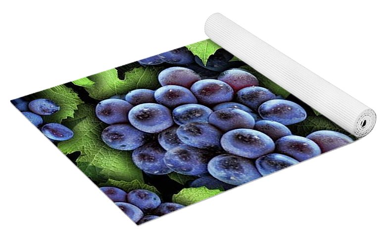 Grapes Pattern - Yoga Mat