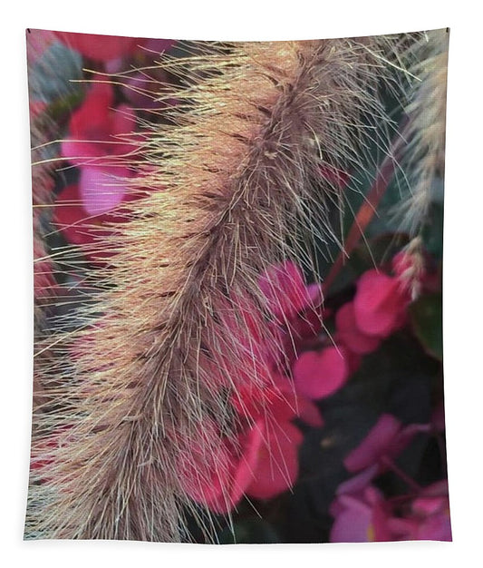 Grass and Geraniums - Tapestry