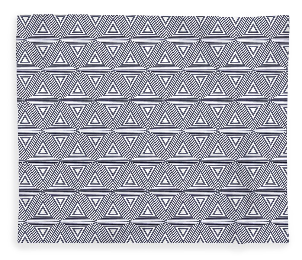 Gray Triangles - Blanket