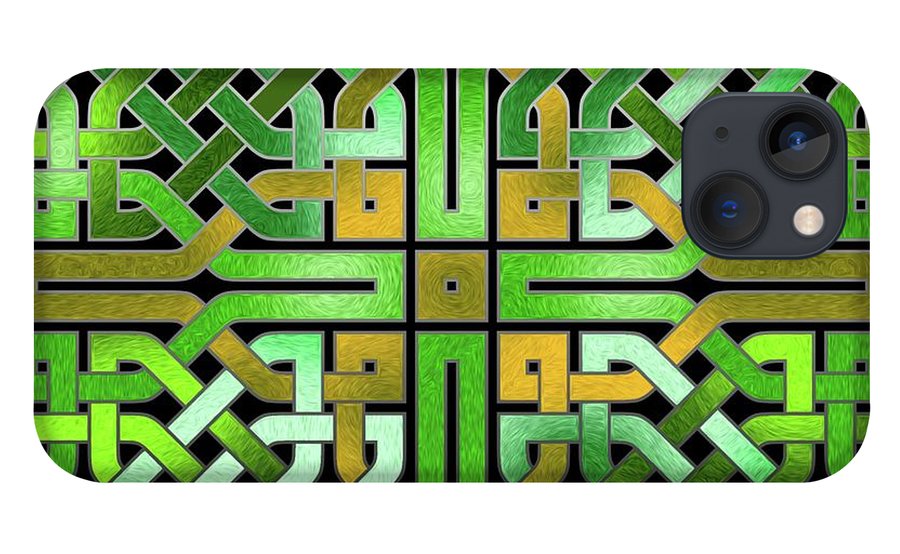 Green Celtic Knot - Phone Case