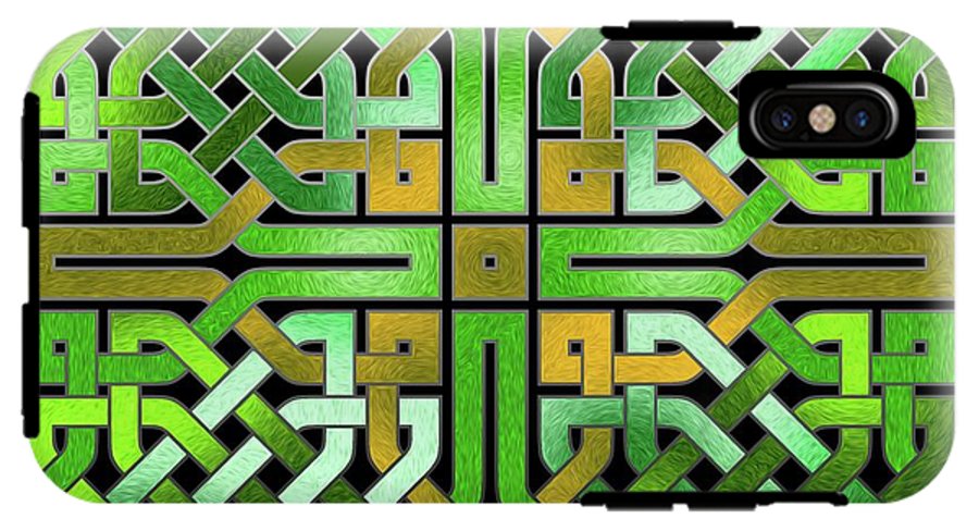 Green Celtic Knot - Phone Case