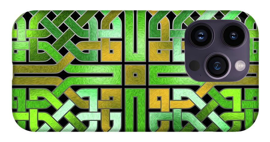 Green Celtic Knot - Phone Case