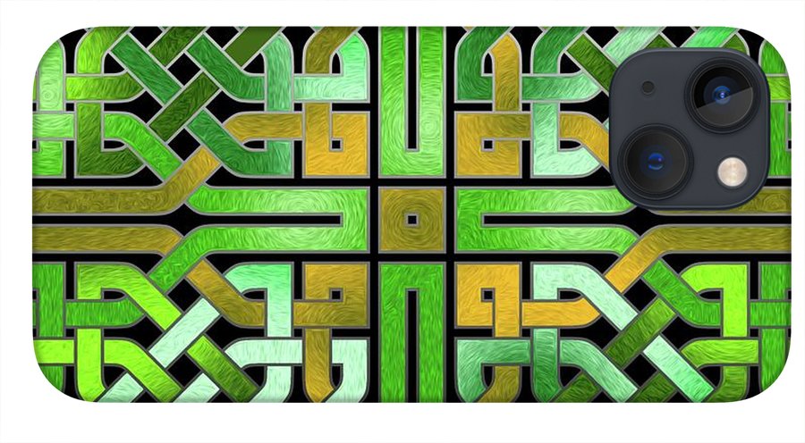 Green Celtic Knot - Phone Case