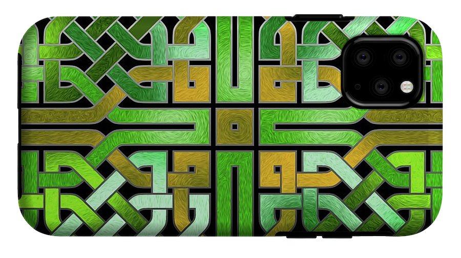 Green Celtic Knot - Phone Case