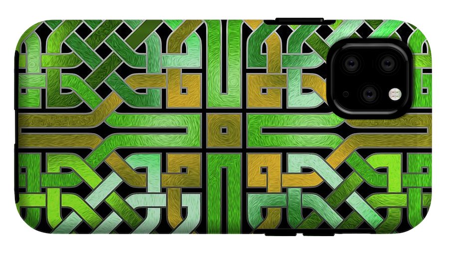 Green Celtic Knot - Phone Case