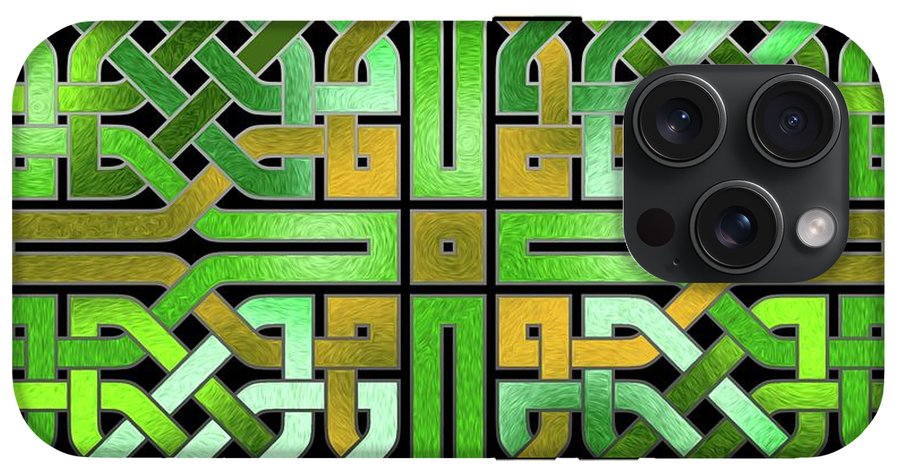 Green Celtic Knot - Phone Case