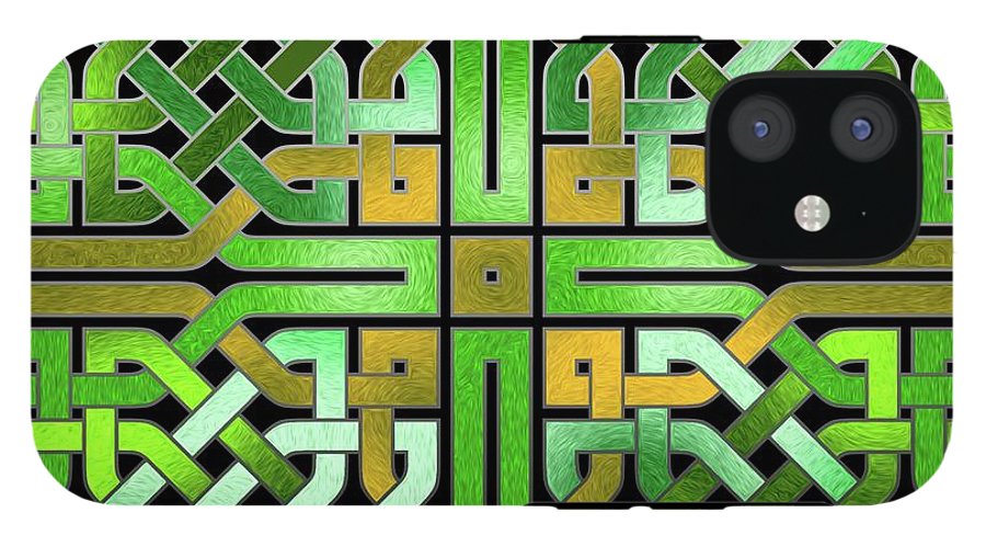 Green Celtic Knot - Phone Case