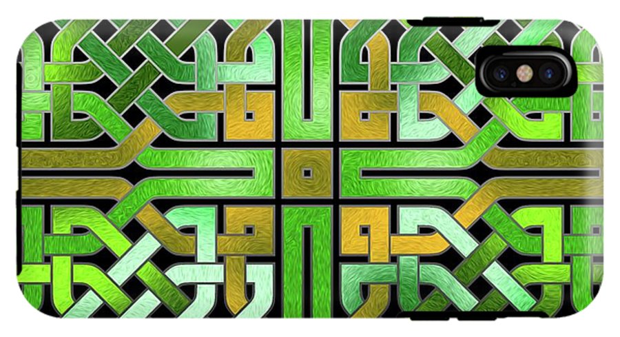 Green Celtic Knot - Phone Case