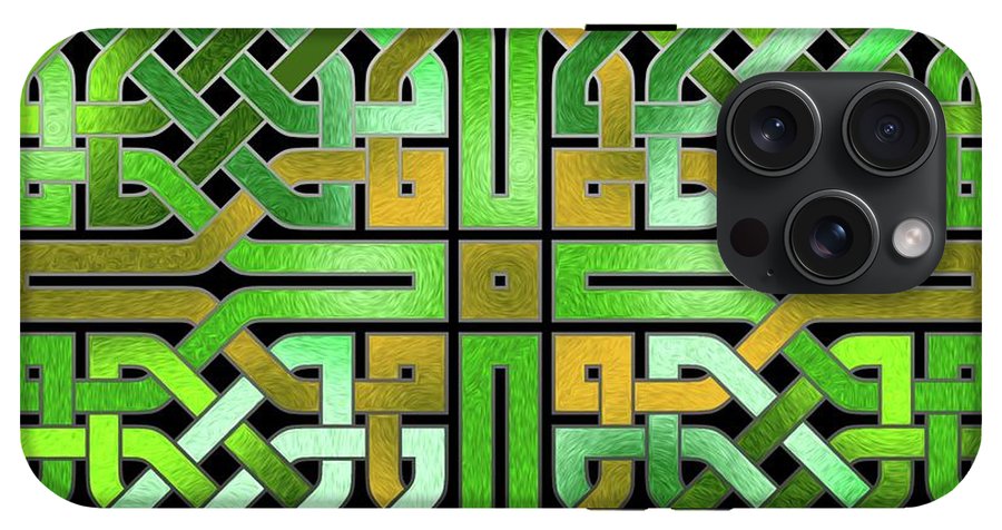 Green Celtic Knot - Phone Case