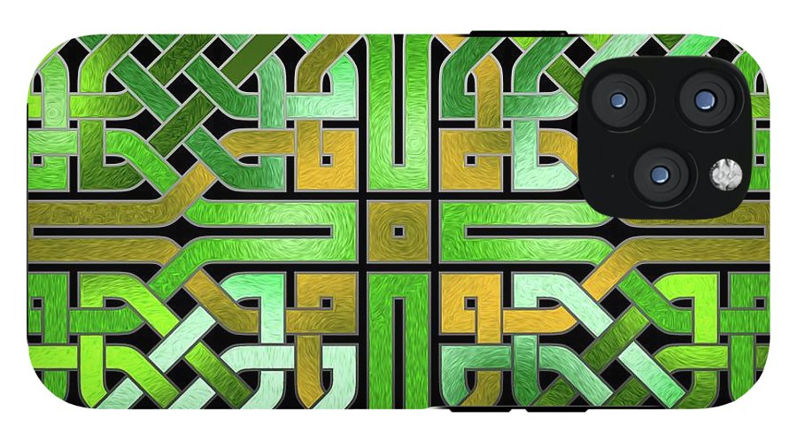Green Celtic Knot - Phone Case