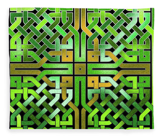 Green Celtic Knot - Blanket