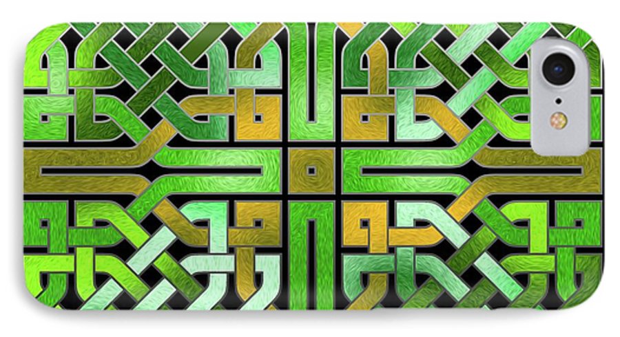 Green Celtic Knot - Phone Case