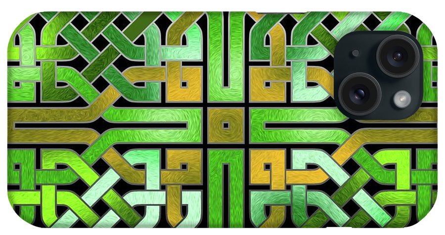 Green Celtic Knot - Phone Case