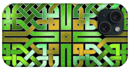Green Celtic Knot - Phone Case